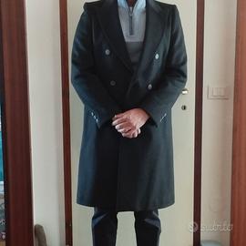 Cappotto uomo nuovo lana cashmere taglia 48