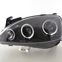 Fari anteriori opel corsa c angel eyes led