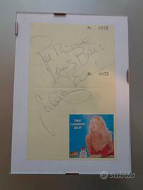 Autografo Valeria Marini