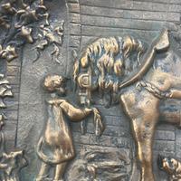 svuotatasche in ottone pieno