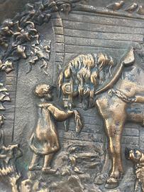 svuotatasche in ottone pieno