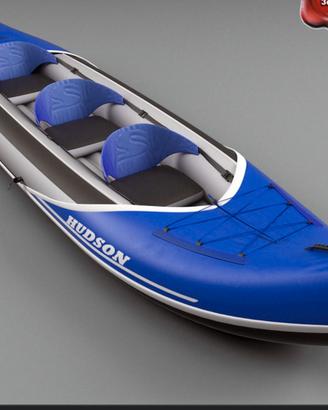 Kayak gonfiabile tre posti