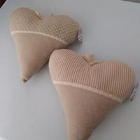 Cuori in stoffa , salviette, altro