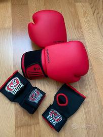 Guantoni da boxe RAGAZZO + sotto guantoni