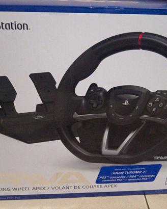 volante con pedali e gran turismo 7