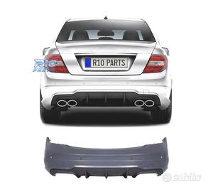 PARAURTI POSTERIORE MERCEDES CLASSE C W204 LOOK AM