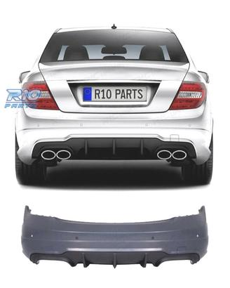 PARAURTI POSTERIORE MERCEDES CLASSE C W204 LOOK AM