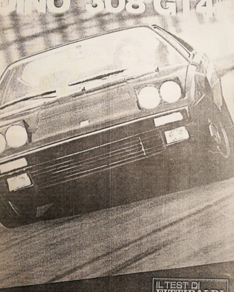 DINO 308 GT4 test di FITTIPALDI