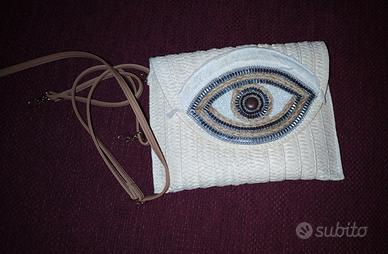 Pochette / tracolla in rafia
