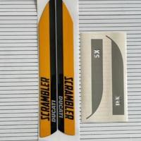 DUCATI - Set di loghi Scrambler Full Throttle