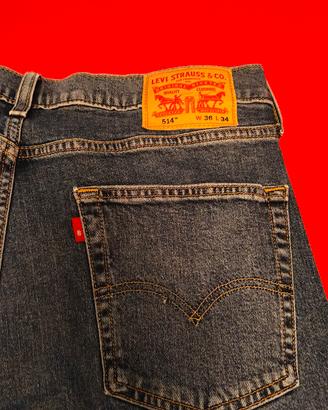 Levis 514  nero e blu 