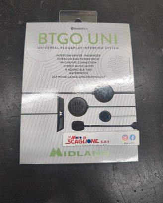 131001 INTERFONO BTGO Bluetooth Casco Stereo Unive