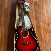 Chitarra acustica amplificata oscar schmidt nuova