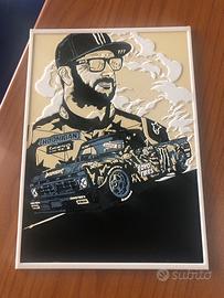 Quadro plastico ken block