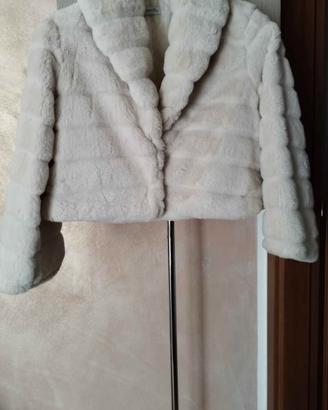 giacca pelliccia ecologica 