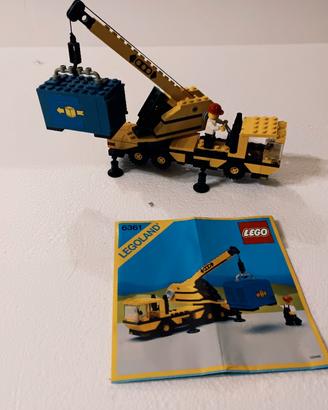 Lego autogrù del 1986 set 6361