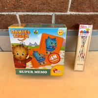 Lotto di due giochi NUOVI Super Memo più Mikado