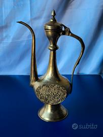 Brocca Indiana Vintage in Ottone