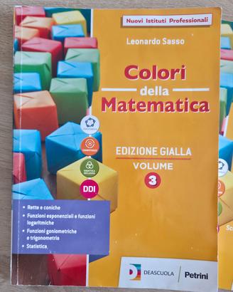 COLORI DELLA MATEMATICA - Edizione gialla - V3