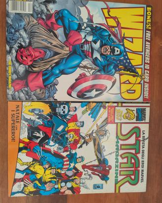 Lotto 12 fumetti Marvel, DC comics,Batman,dracula