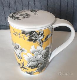 Tazza Infusiera in Porcellana Mòndi "Funny Meal"