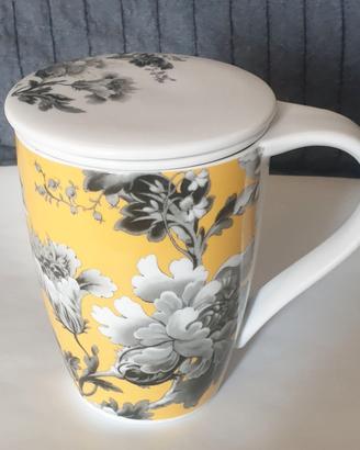 Tazza Infusiera in Porcellana Mòndi "Funny Meal"