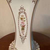 Vaso porcellana Art Nouveau Liberty '900 firmato