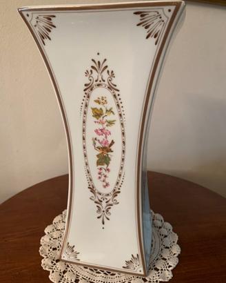 Vaso porcellana Art Nouveau Liberty '900 firmato