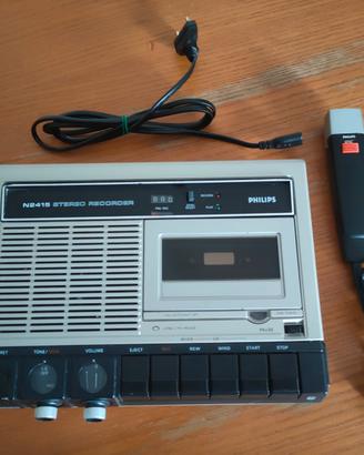 Registratore PHILIPS N2415 - Vintage anni 70