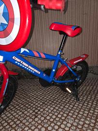 Bici bimbo Captain America