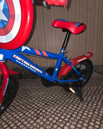 Bici bimbo Captain America