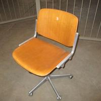 Sedia ufficio design Castelli anni 60