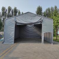 Copertura mezzi 8x12m H5,3m in PVC completo 