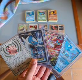 lotto carte Pokemon vintage e moderne 