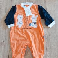 Tutina cotone neonato