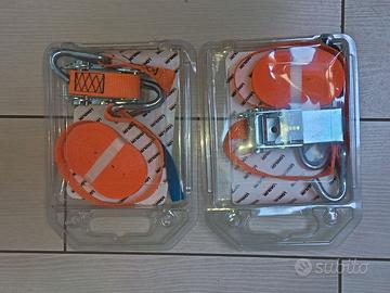 Cinghia di Ancoraggio  x 2 a Cricchetto 30mm x 4.7