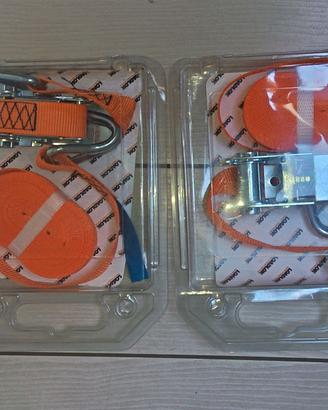 Cinghia di Ancoraggio  x 2 a Cricchetto 30mm x 4.7