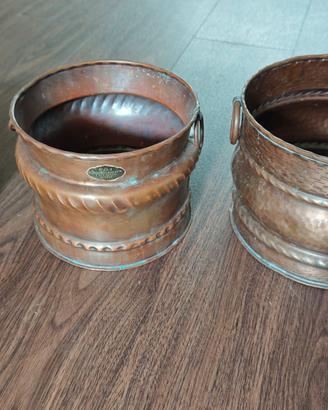 Set 3 pezzi rame vintage CDA Handarbeit Suisse