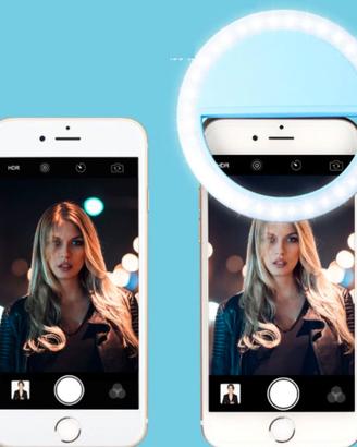 Anello Luminoso Led per Selfie Luce Smartphone