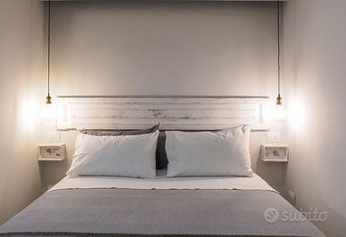 TESTATA LETTO in legno DECAPATO BIANCO