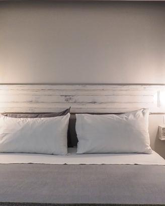 TESTATA LETTO in legno DECAPATO BIANCO