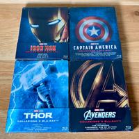 MARVEL Collezione 4 Steelbook: 12 Blu-ray MCU