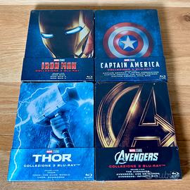 MARVEL Collezione 4 Steelbook: 12 Blu-ray MCU