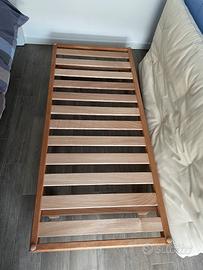 Lettino naturale + materasso FUTON