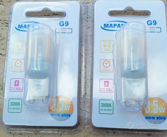17 Lampade led G9  3,5 W
