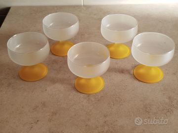 5 coppe vintage Made in Italy