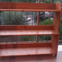 Scaffale piattaia portapiatti pensile mensole