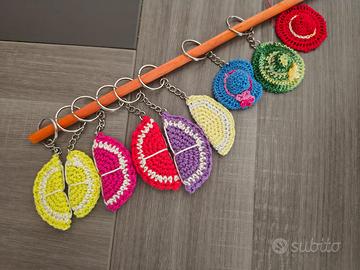 portachiavi uncinetto 