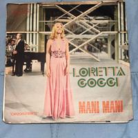 vinile 45 mani mani .Loretta Goggi