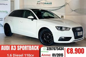 Audi A3 1.6 Diesel 110 cv - Sportback